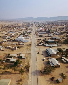 Aerial Vuew Of Opuwo — Angelo Chiacchio