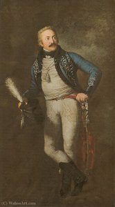 Portrait Johann Adolf Freiherr Von Thielmann — Anton Graff