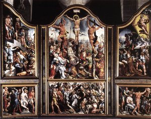 Triptych — Maerten Van Heemskerck