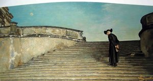 A Messa Prima — Giovanni Segantini