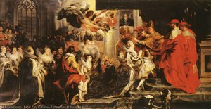 Coronación De María De Medici — Pedro Pablo Rubens