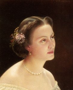 Portrait Of A Lady — Hippolyte Flandrin