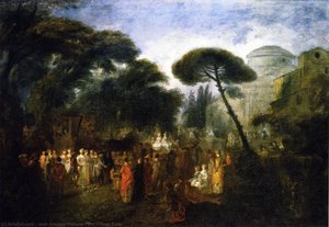 La Sposa Del Villaggio — Jean-antoine Watteau