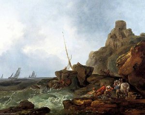 The Wreckers — Philip James De Loutherbourg