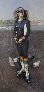 Caroline On Roller Skates — David Abercrombie Donaldson