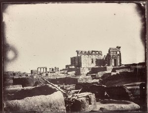 Temple Of Bel, View Of The Cella From The Northwest Corner Of The Courtyard — Louis Vignes