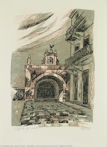 Portafolio: Cinco Estampas De San Juan. Capilla Del Cristo. — José R. Alicea