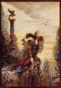Sappho Sur Les Roches — Gustave Moreau