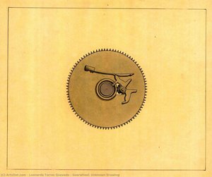 Gearwheel. Unknown Drawing — Leonardo Torres Quevedo