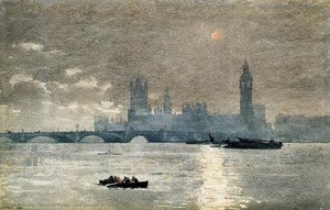 The Houses Of Parliament — Winslow Homer