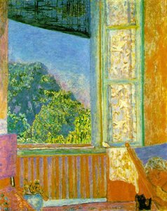 The Open Window, The Phillips Colle — Pierre Bonnard
