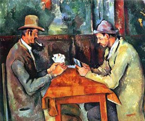 Hráči V Karty — Paul Cézanne