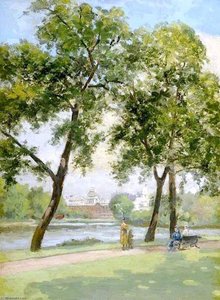 A Glimpse Of The Horseguards — Percy Robert Craft