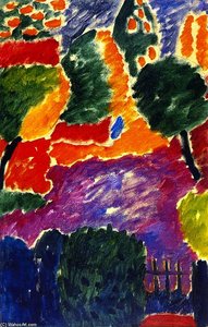 Large Variation (also Known As Large Variation With Gate) — Alexej Von Jawlensky