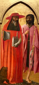 St Jerome And St John The Baptist — Masaccio