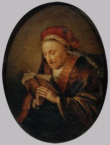 Old Woman Praying — Gerrit Dou