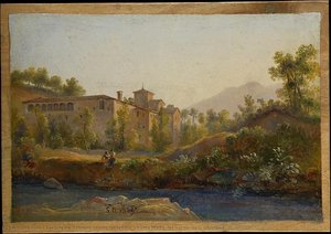 Santa Maria Del Sasso, Near Bibbiena — Sarazin De Belmont Louise Joséphine