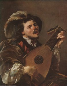 The Singing Lute Player — Hendrick Terbrugghen