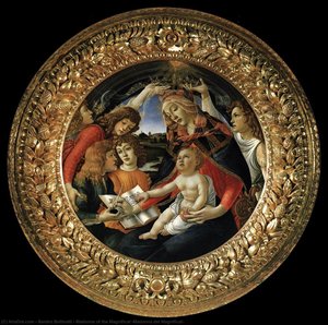 عذراء التمجيد (madonna Del Magnificat) — ساندرو بوتيتشيلي