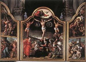 Altarpiece Of Calvary — Bernaert Van Orley