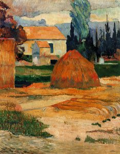 Žitnica Blizu Arla — Eugène Henri Paul Gauguin