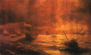 The Ruins Of Pompeii — Ivan Konstantinovich Aivazovsky