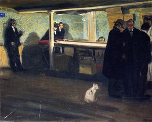 Evening At The Club — Alfred Henry Maurer