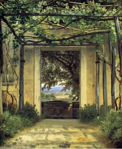 A Pergola — Кристофер Вилхелм Екерсберг