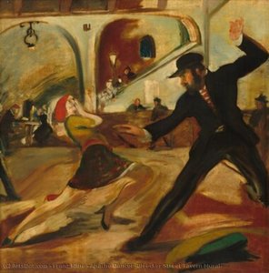 Apache Dancer (bleecker Street Tavern Mural) — Franz Kline