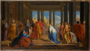 Trajan Donnant Des Audiences Publiques — Noël Nicolas Coypel