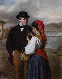 In Naples, Portrait Of The Artist — William Powell Frith