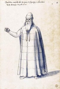 Costume De La Figure Allégorique « Dialecte » — Giuseppe Arcimboldo