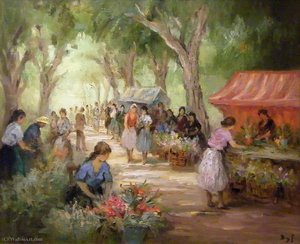 Flowers Market — Marcel Dyf