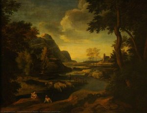 A Classical Landscape — Johann Heinrich Müntz