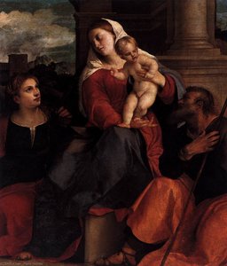 Sacred Conversation (detail) — პალმა ვეკიო