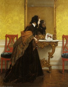 Le Bouquet — Alfred Stevens
