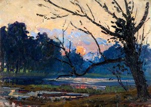 Sunset, Belvoir Park — Hans Iten