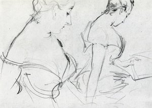 Two Studies For Madame X — John Singer Sargent