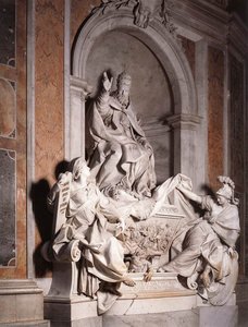 Tomb Of Gregory Xiii — Camillo Rusconi