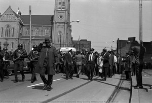 William Moore Leads The Way During Pittsburgh Peace March — Charles Martin Hardie
