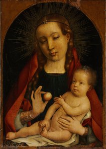 The Virgin And Child — Michel Sittow (master Michiel)