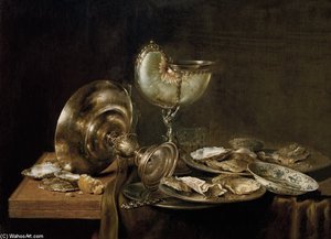 Still-life With Nautilus Cup — Willem Claesz Heda