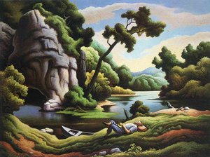 Cave Spring — Thomas Hart Benton