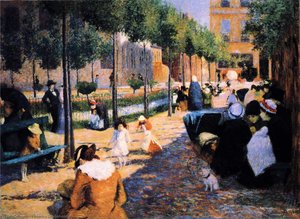 Place D'anvers, Paris — Federico Zandomeneghi