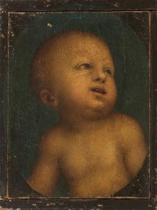 Angel Head (head Of A Child) — Pietro Perugino (pietro Vannucci)