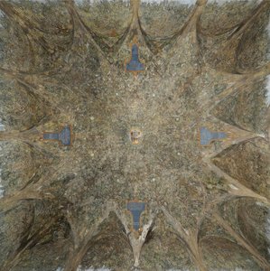La Décoration Du Sala Delle Asse : Détail De La Voûte — Léonard De Vinci