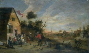 Fête Villageoise — David Teniers Ii Le Jeune
