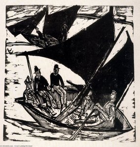 Sailing In Fehmarn — Ernst Ludwig Kirchner