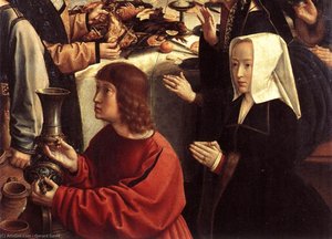 The Marriage At Cana (detail) — Gerard David