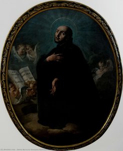 St. Ignatius In Ecstasy — Detto Baciccio Giovanni Battista Gaulli
